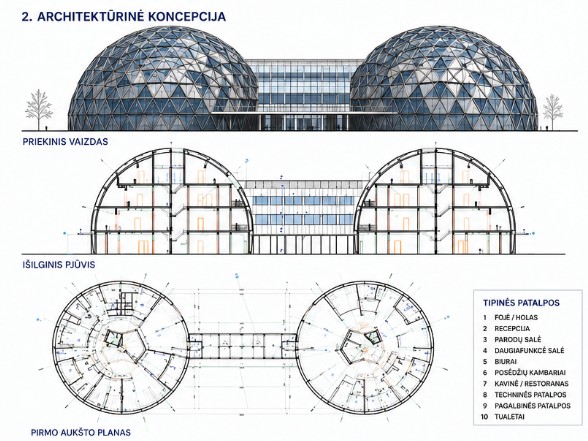 GEODOMAS for architects and technical nodes