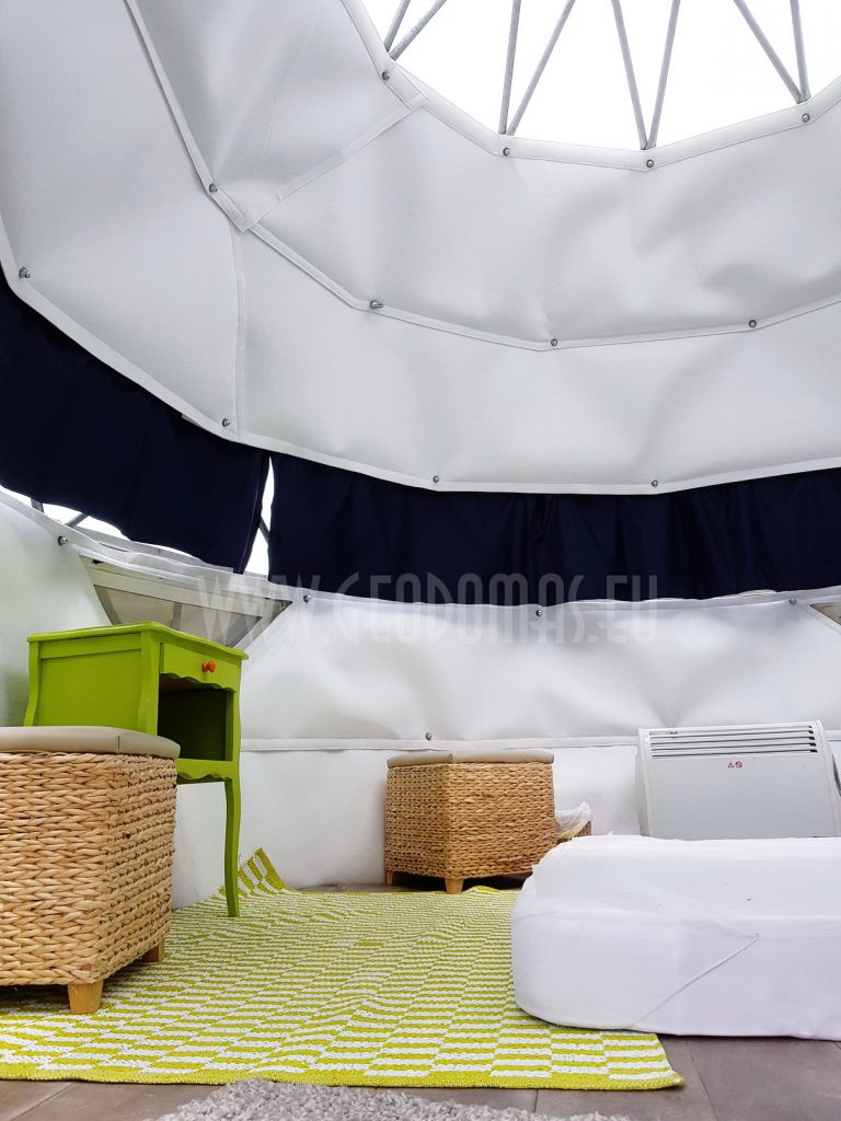 7m2 CRYSTAL DOME Ø3m H4m | BASIC SET · 7