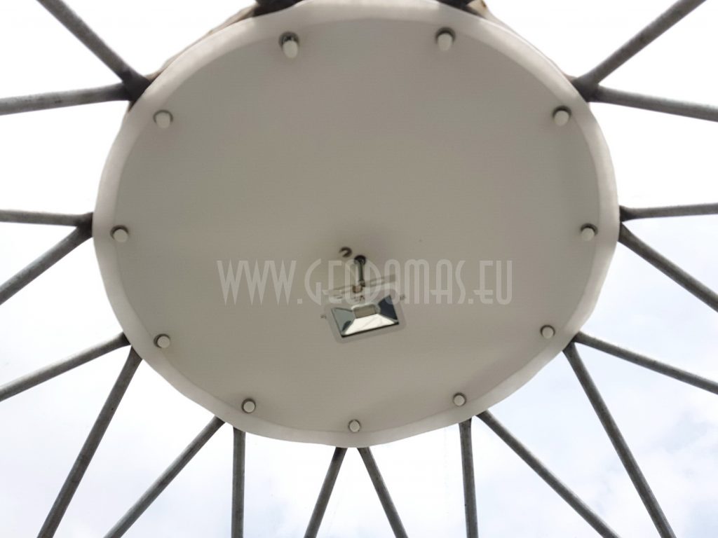 7m2 CRYSTAL DOME Ø3m H4m | BASIC SET · 8