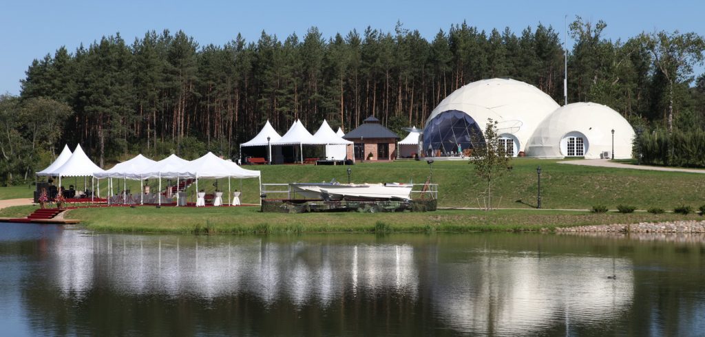 314m2 GLAMPING Ø20m ICO F6 H10m · 2