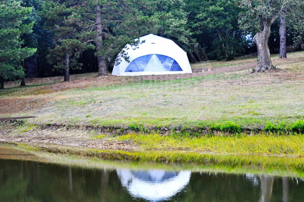 20m2 GLAMPING Ø5m ICO F2 H2,5m · 2