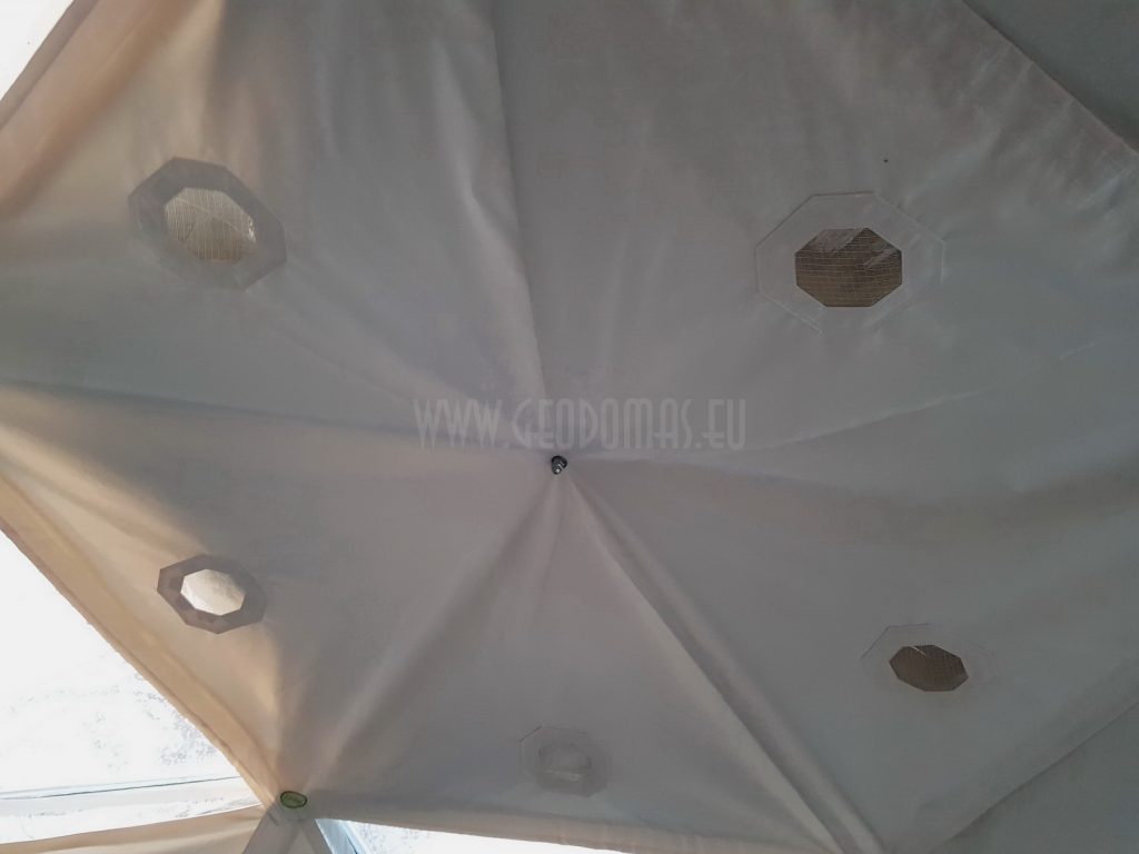 28m2 GLAMPING Ø6m ICO F3 H3,6m · 6