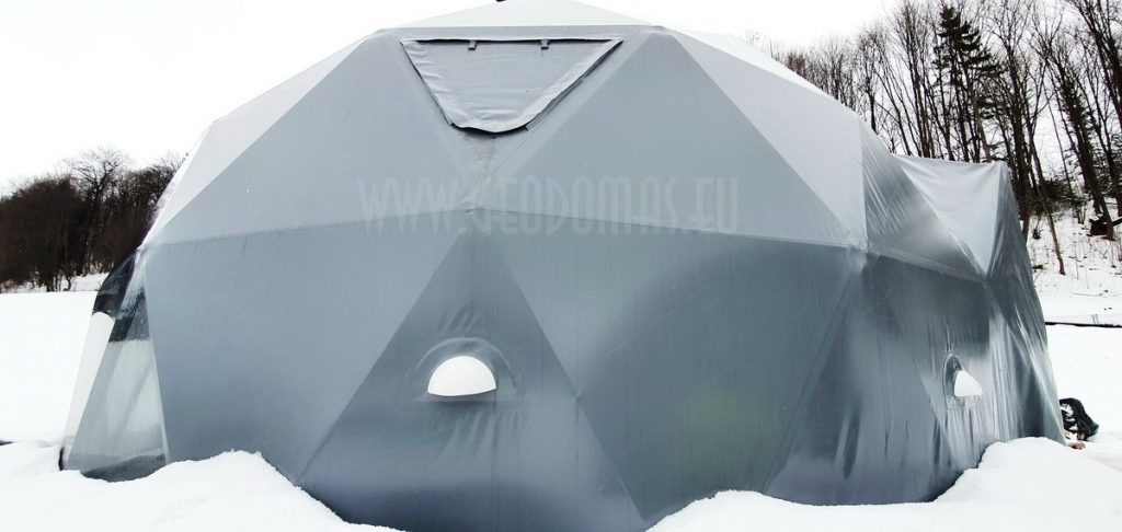 50m2 GLAMPING Ø8m ICO F4+ H5,2m · 15