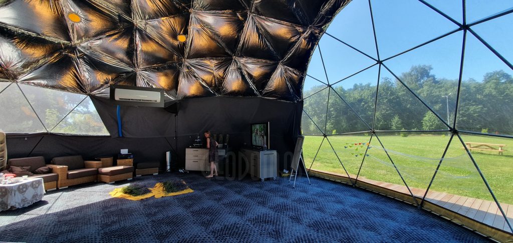 95m2 GLAMPING Ø11m ICO F4 H5,5m · 8