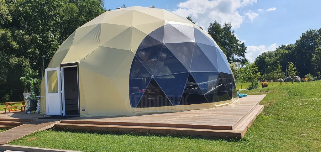 95m2 GLAMPING Ø11m ICO F4 H5,5m · 2