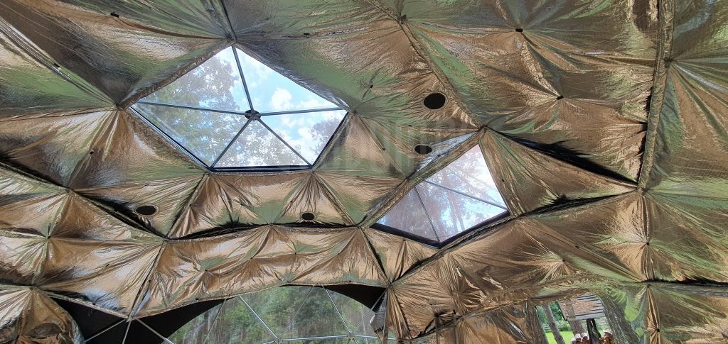 95m2 GLAMPING Ø11m ICO F4 H5,5m · 20