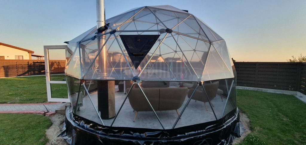 28m2 TRANSPARENT Ø6m ICO F3 H3,6m · 3