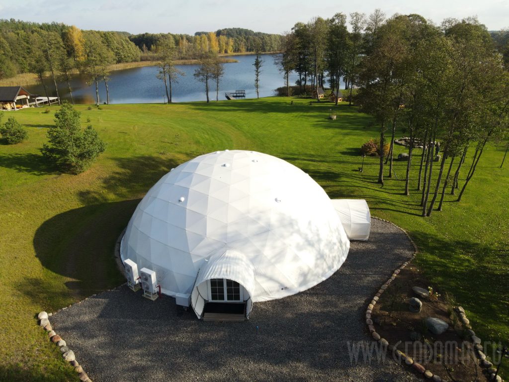 254m2 GLAMPING Ø18m ICO F6 H6,5m · 7