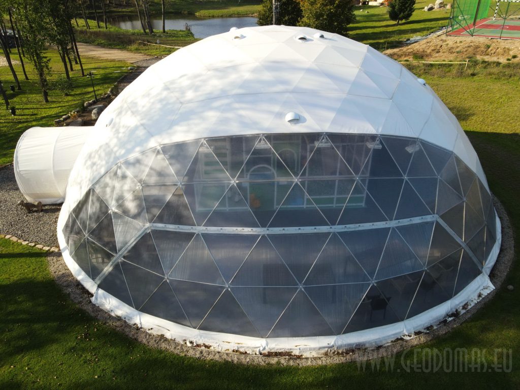 254m2 GLAMPING Ø18m ICO F6 H6,5m · 8