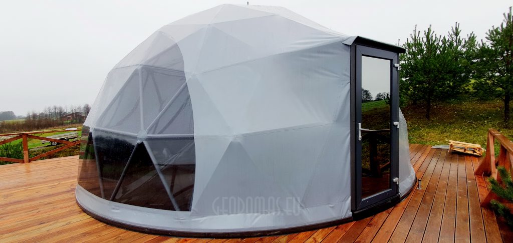 95m2 GLAMPING Ø11m ICO F4 H5,5m · 23