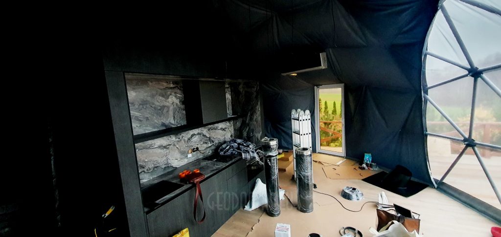 50m2 GLAMPING Ø8m ICO F4 H4m · 26