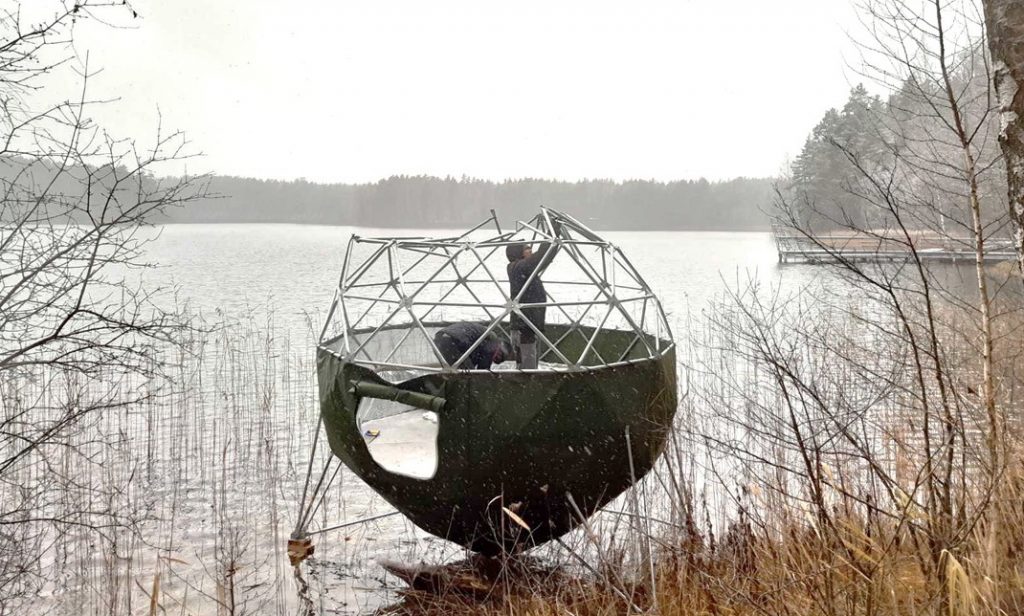 7m2 CRYSTAL DOME Ø3m H4m | BASIC SET · 9