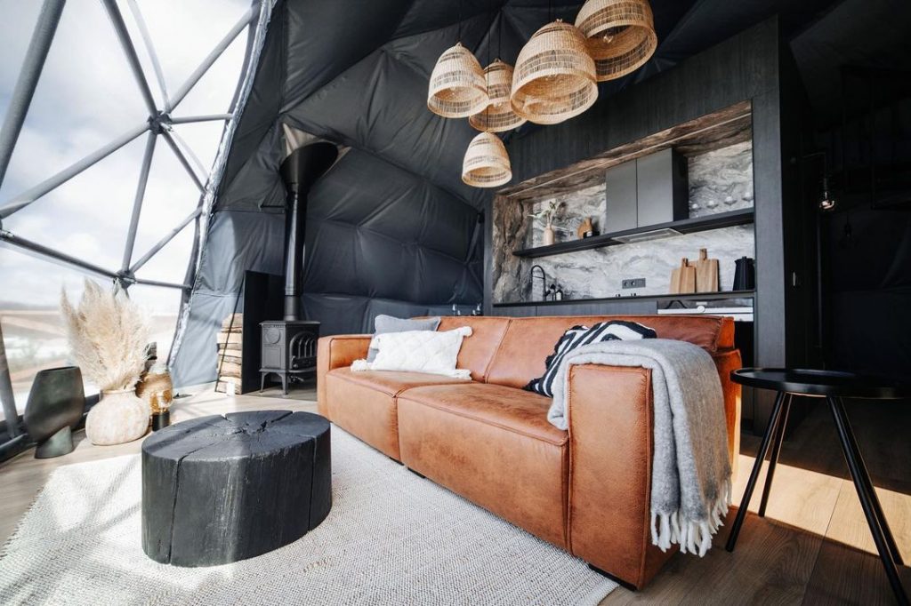 50m2 GLAMPING Ø8m ICO F4 H4m · 11