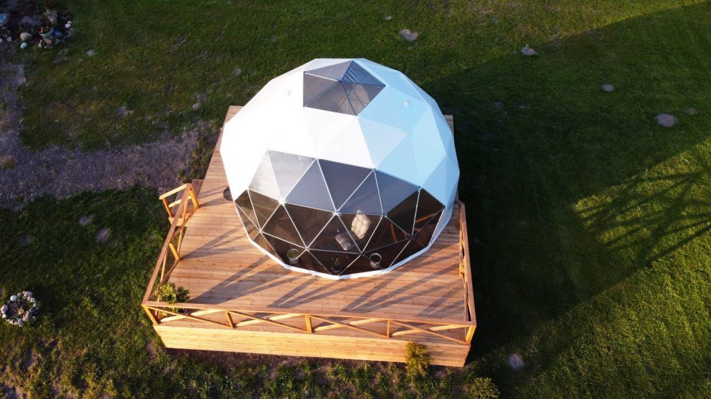 28m2 GLAMPING Ø6m ICO F3 H3,6m · 22
