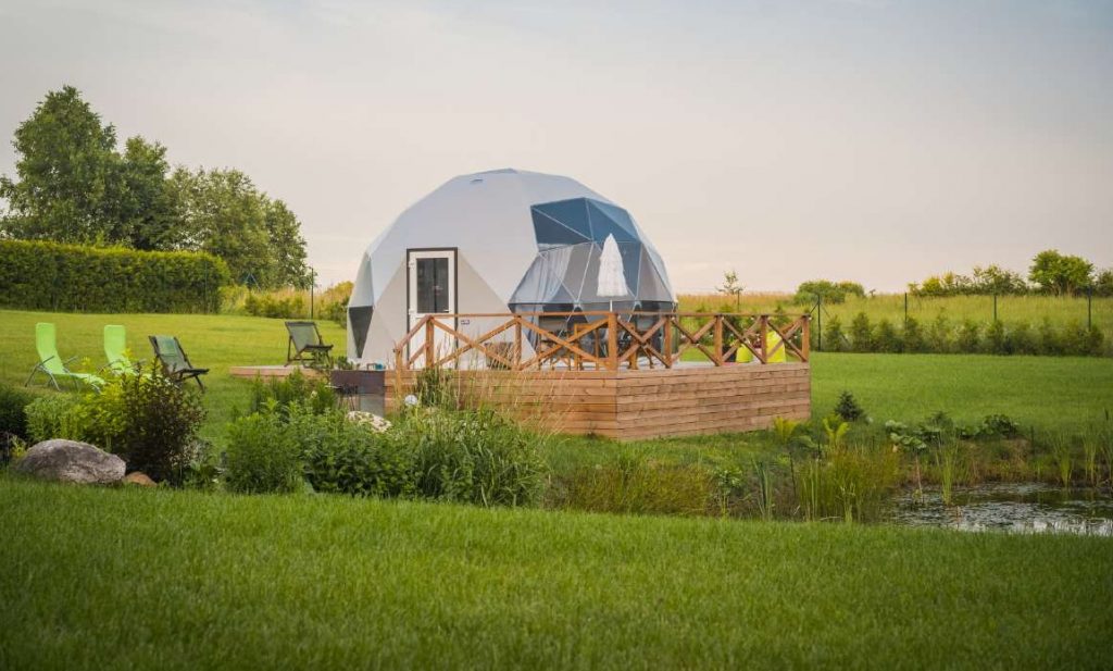 28m2 GLAMPING Ø6m ICO F3 H3,6m · 9