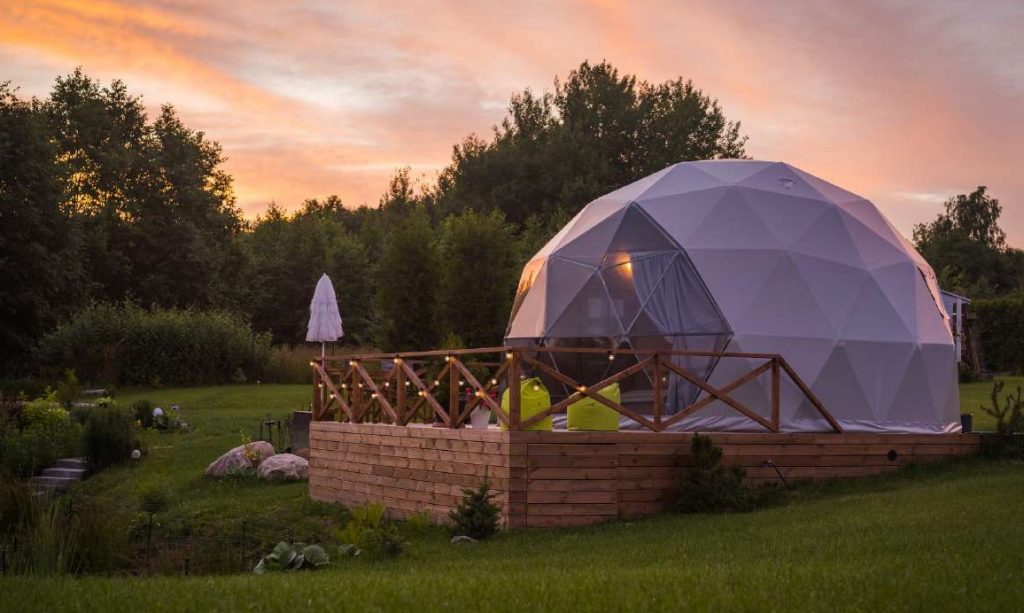 28m2 GLAMPING Ø6m ICO F3 H3,6m · 16
