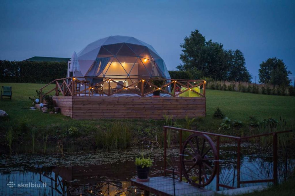 28m2 GLAMPING Ø6m ICO F3 H3,6m · 8