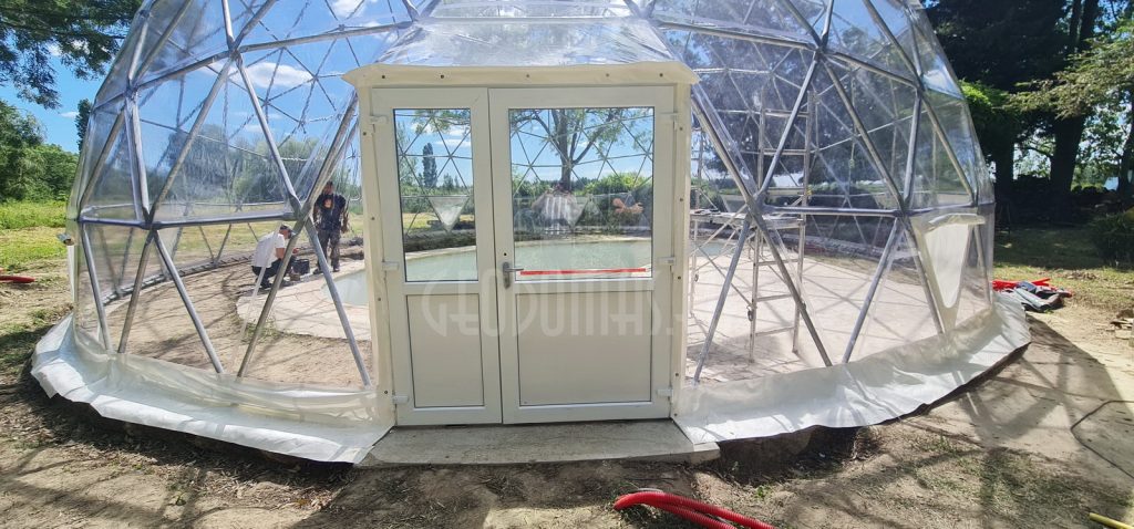130m2 TRANSPARENT Ø13m ICO F4 H6,5m · 16