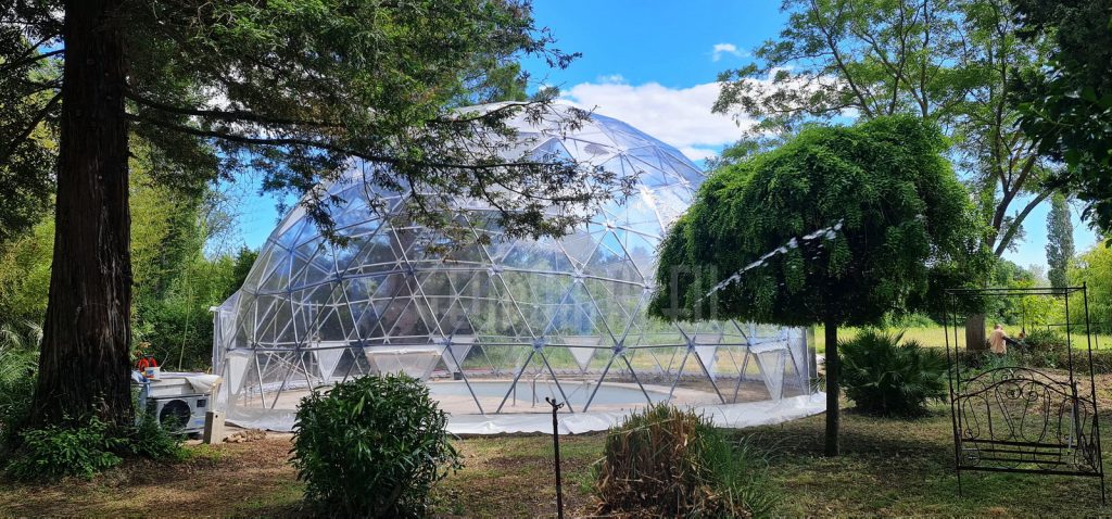 130m2 TRANSPARENT Ø13m ICO F4 H6,5m · 6