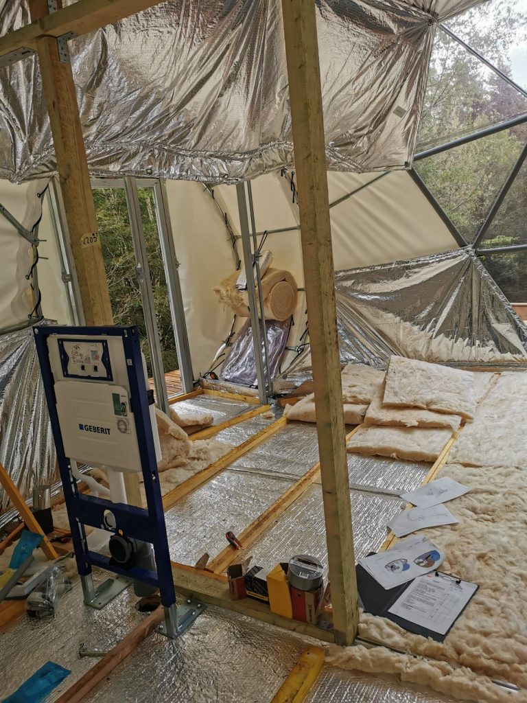 28m2 GLAMPING Ø6m ICO F3 H3,6m · 23