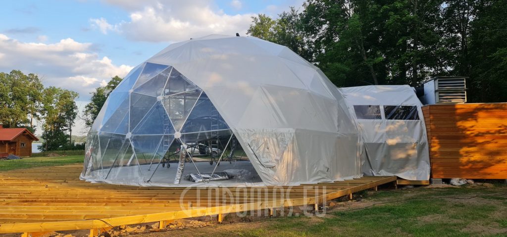 113m2 GLAMPING Ø12m ICO F4 H6m · 21