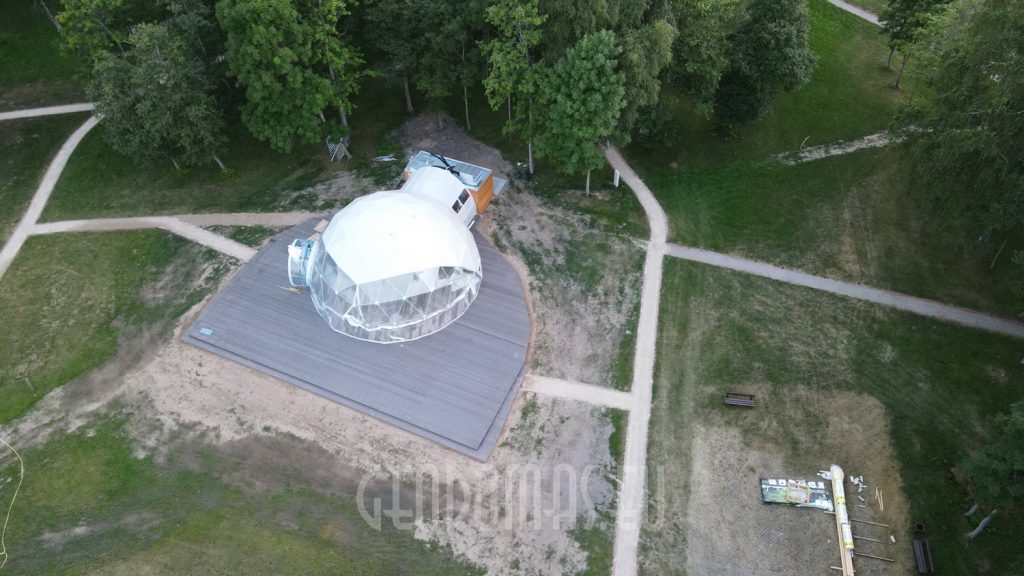 113m2 GLAMPING Ø12m ICO F4 H6m · 22