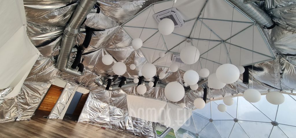 113m2 GLAMPING Ø12m ICO F4 H6m · 14