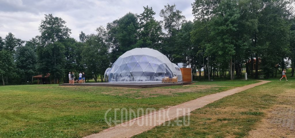 113m2 GLAMPING Ø12m ICO F4 H6m · 2
