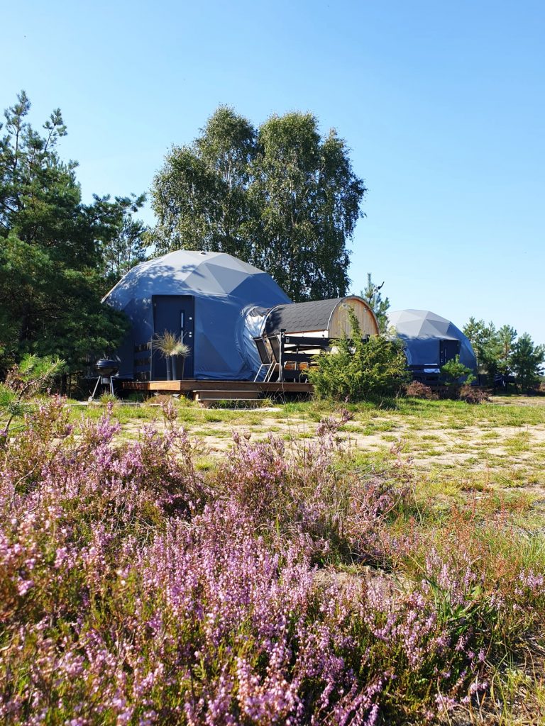 50m2 GLAMPING Ø8m ICO F4+ H5,2m · 10
