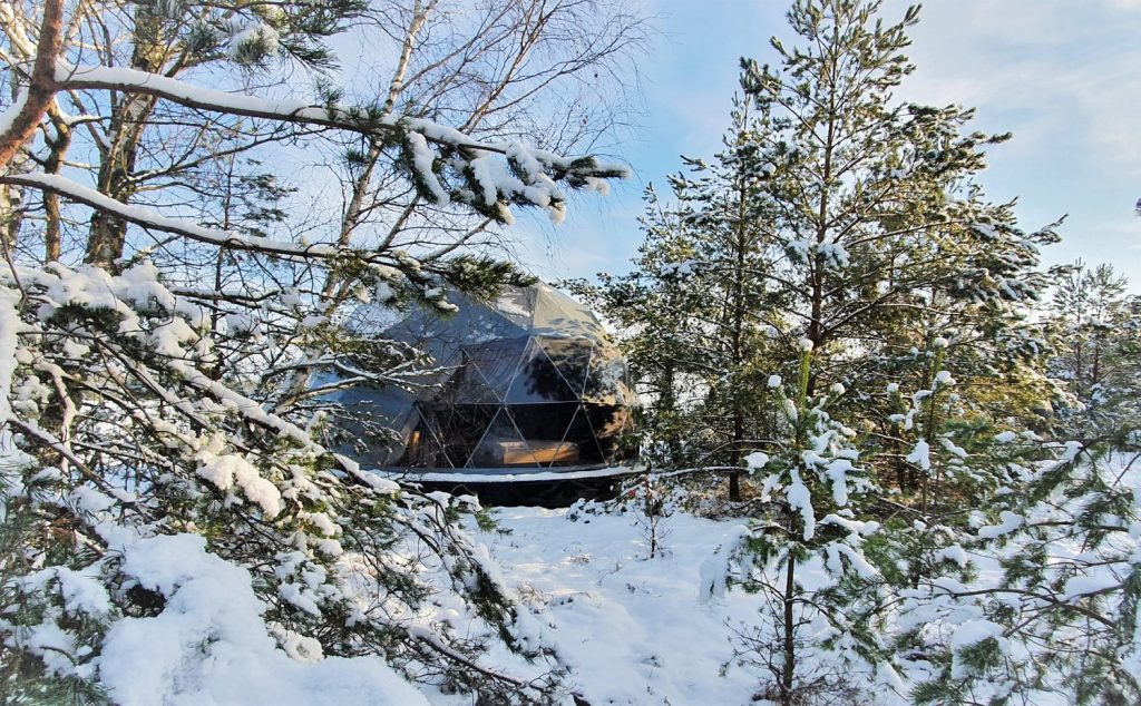 28m2 GLAMPING Ø6m ICO F3 H3,6m · 2