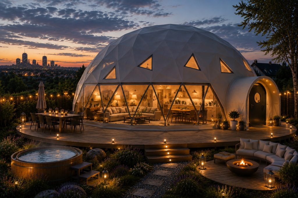78m2 GLAMPING Ø10m ICO F4 H5m