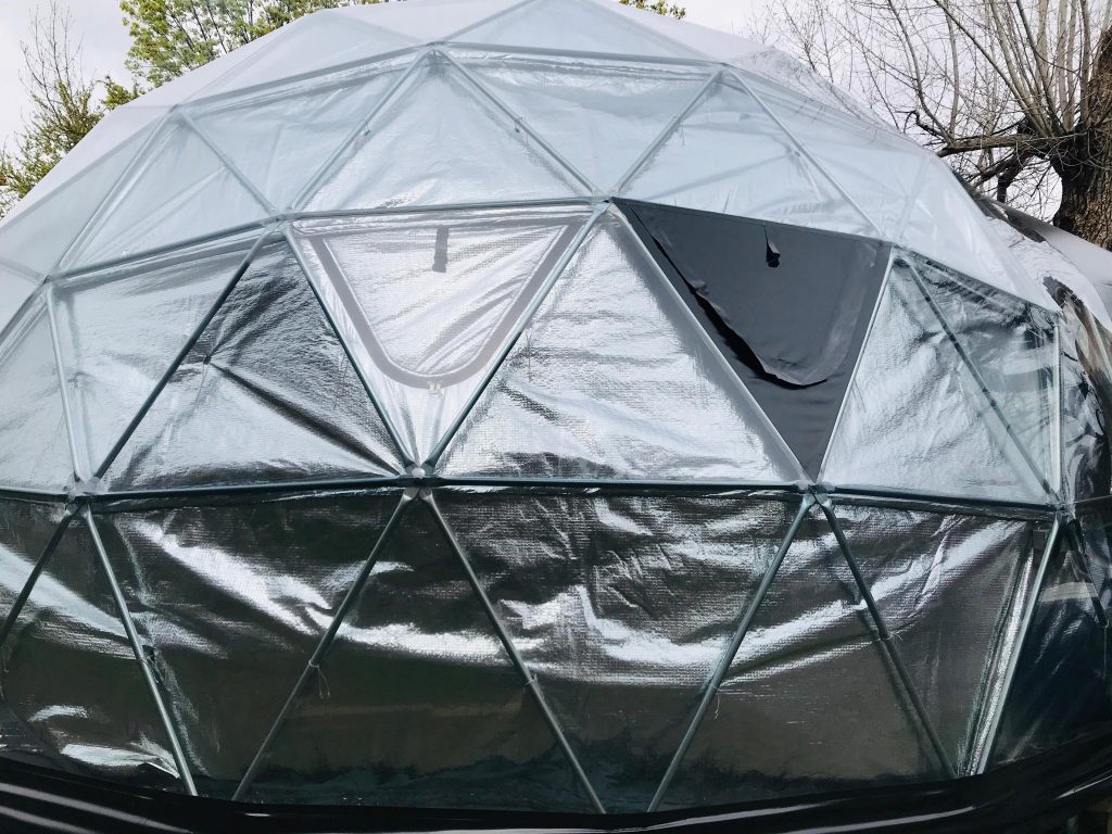 50m2 TRANSPARENT Ø8m ICO F4 H8m · 15