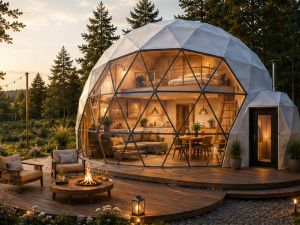 GLAMP PRO 70  Ø8m ▪︎ 50m² | ALL-SEASON