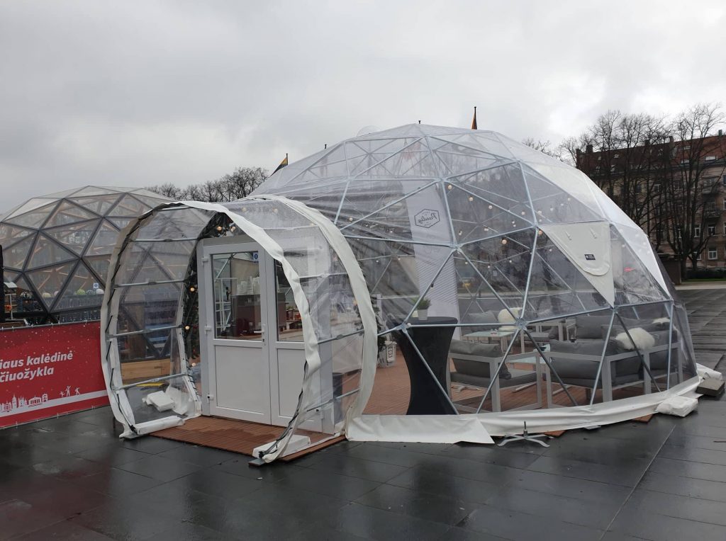 50m2 TRANSPARENT Ø8m ICO F4 H8m · 11