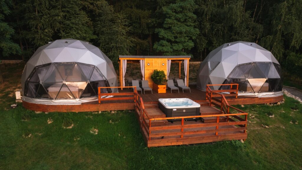 GLAMP 35  Ø6.7m ▪︎ 35m² | ALL-SEASON · 36