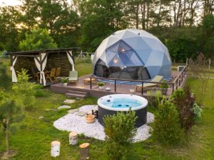 GLAMP 35  Ø6.7m ▪︎ 35m² | ALL-SEASON