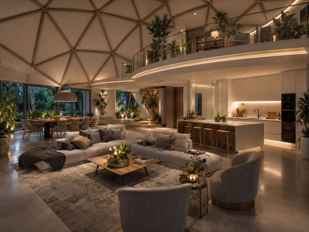 95m2 GLAMPING Ø11m ICO F4 H5,5m · 3